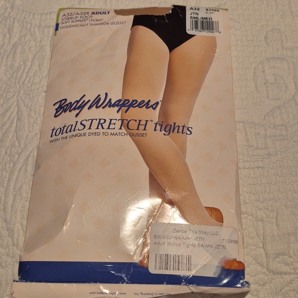 Body Wrappers Adult Stirrup AS AS/MED opened package NEW